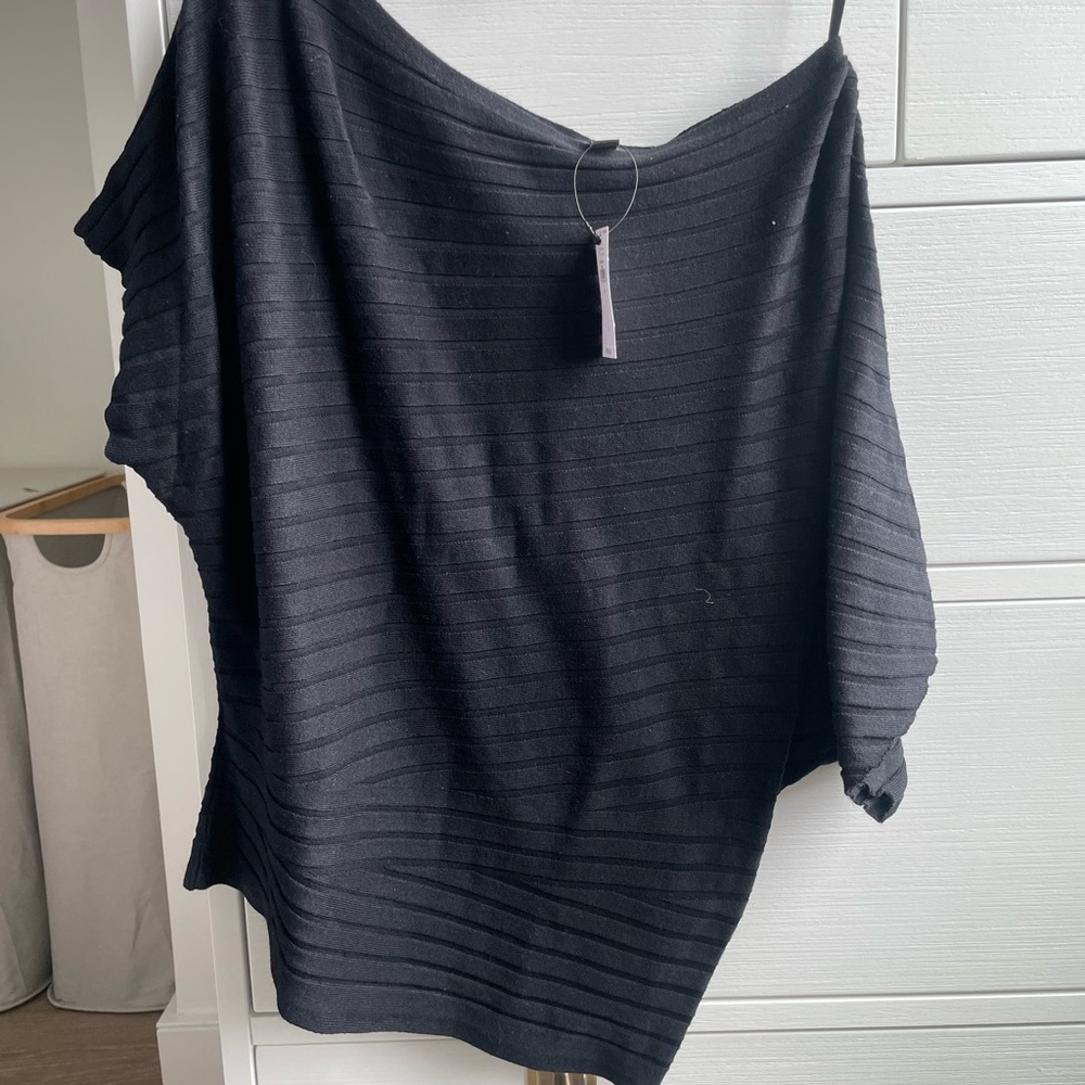 Black Off-Shoulder Top